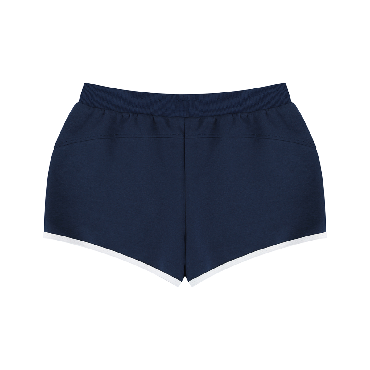 Women's Retro Contrast Binding Shorts