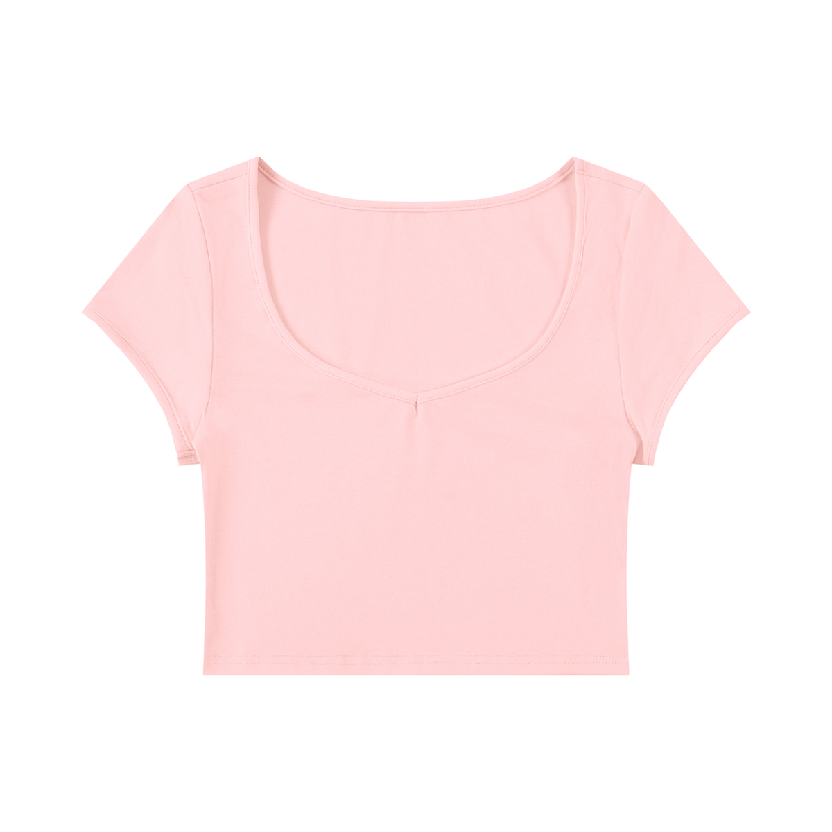 Women's Slim Cap Sleeve Crop T-Shirt