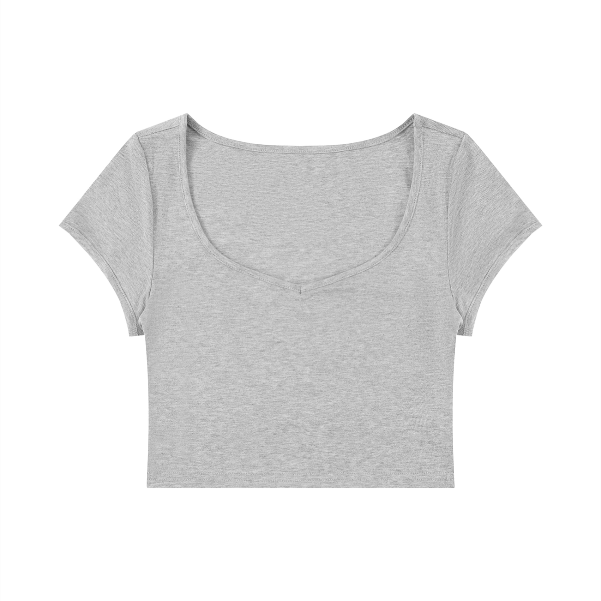 Women's Slim Cap Sleeve Crop T-Shirt