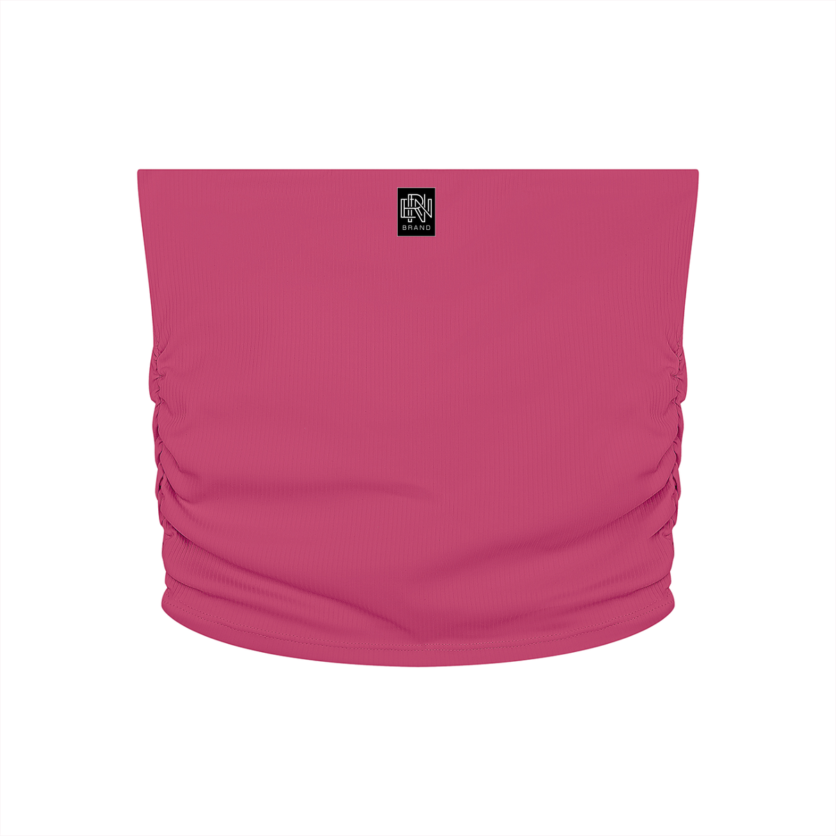 Women’s Ruched Cropped Yoga Tube Top
