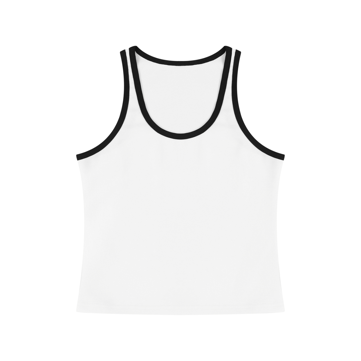 Women's Color Block Cropped Tank Top