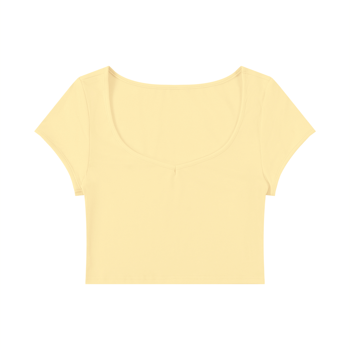 Women's Slim Cap Sleeve Crop T-Shirt